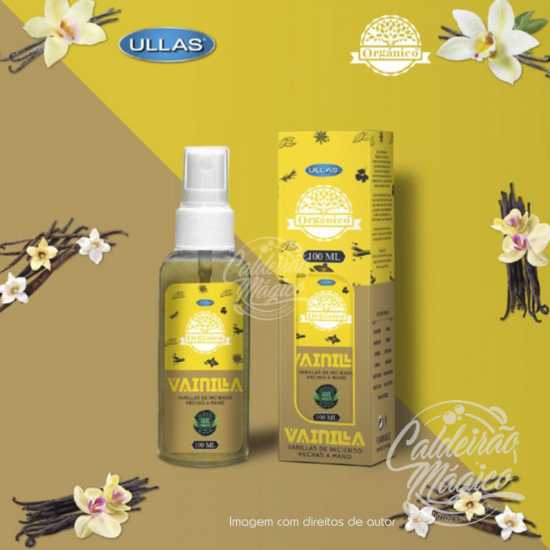 Ambientador Orgânico Baunilha Ullas