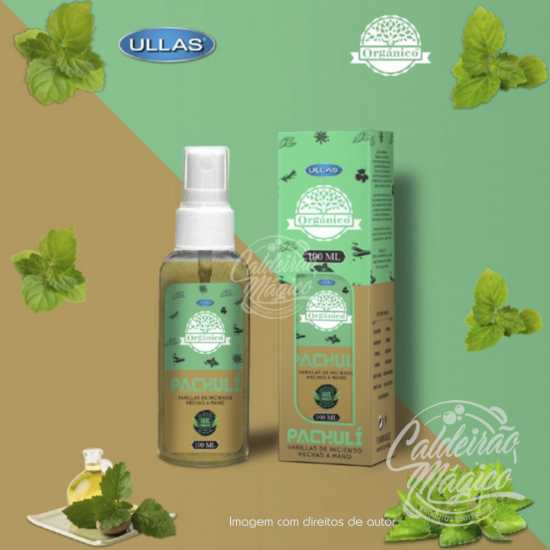 Ambientador Orgânico Patchouly Ullas
