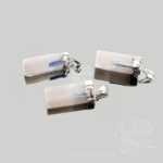 Pendente selenite com cianita