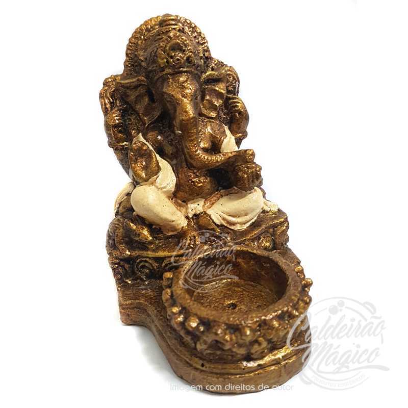 Porta Vela Ganesha CReme