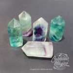 Ponta de Fluorite Polida