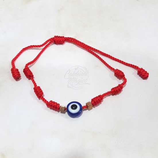 Pulseira 7 Nós com Olho Turco