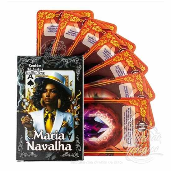 Baralho Maria Navalha - Cartas Explicativas