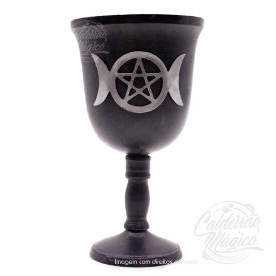 Cálice Ritual Ferro Lua Tripla