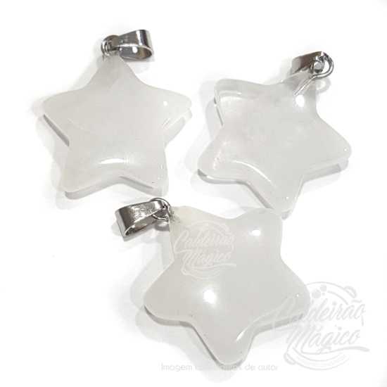 Pendente Cristal Quartzo Estrela
