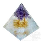 Pirâmide Orgonite Ametista e Opalita - Árvore da Vida - Image 2