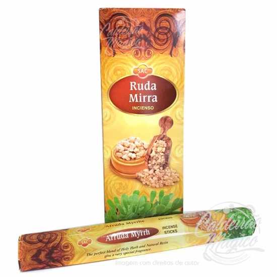 Incenso Arruda e Mirra - Hexagonal