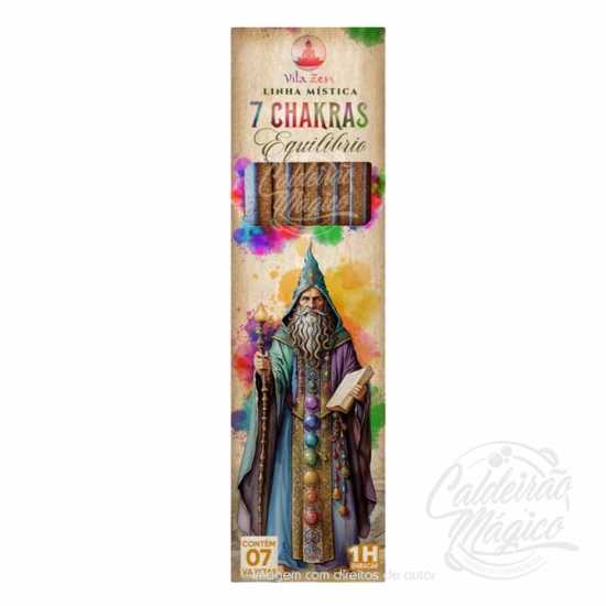 Incenso Vila Zen 7 Chakras - Equilíbrio