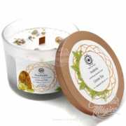 Vela Chá Verde, Camomila e Citrino - Positividade