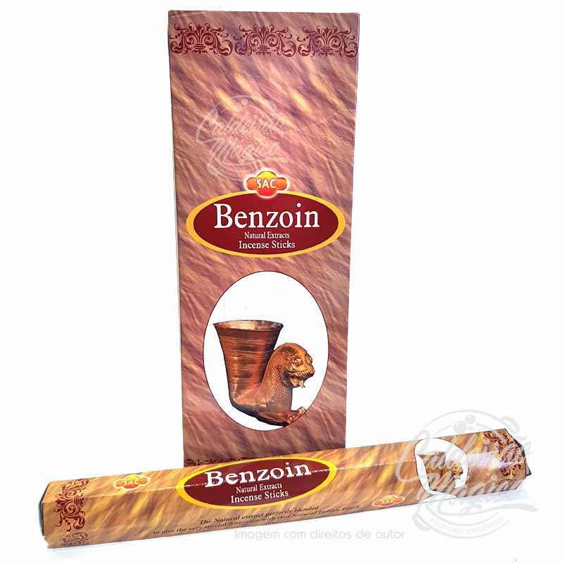 Benzoin Incenso Benjoim - Hexagonal