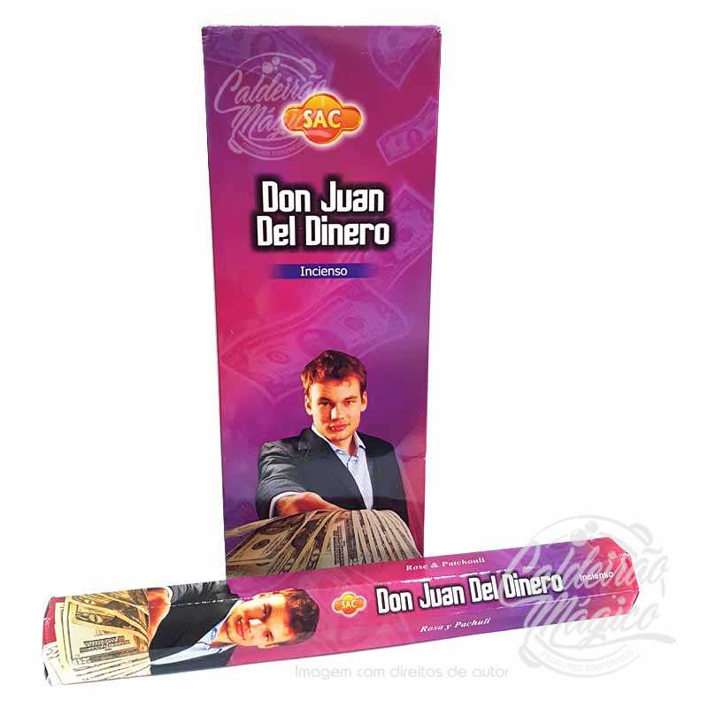 Don Juan do Dinheiro Incenso Don Juan do Dinheiro - Hexagonal