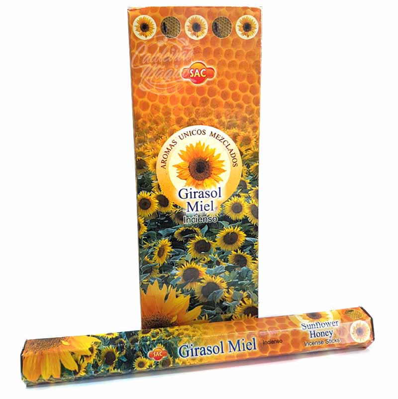 Girassol e mel Incenso Girassol e Mel - Hexagonal