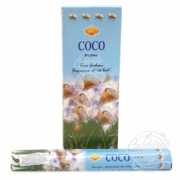 Incenso Coco - Hexagonal