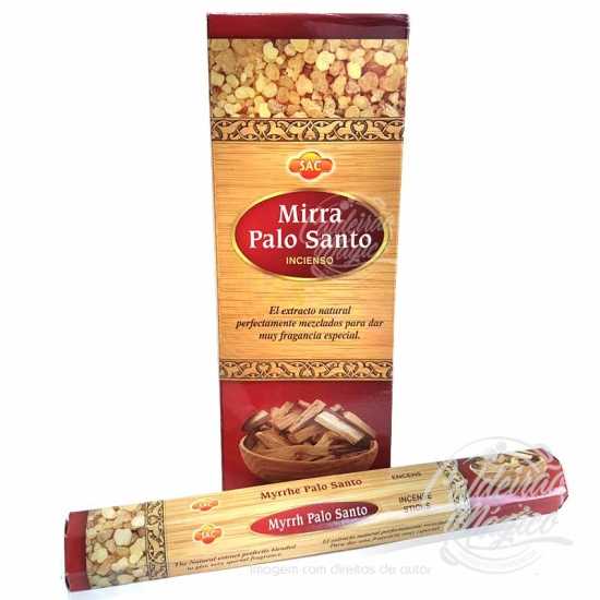 Incenso Mirra e Pau Santo - Hexagonal