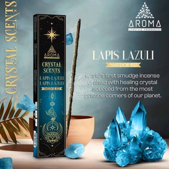 Incenso Cristal Lápis Lazúli