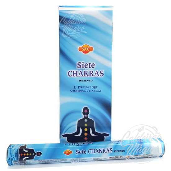 Incenso 7 Chakras - Hexagonal