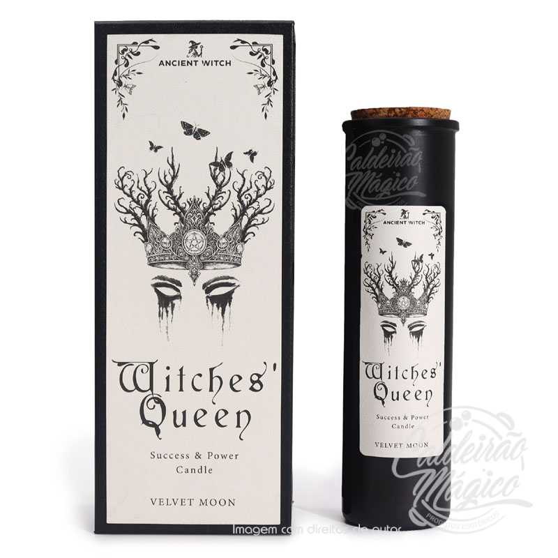 Vela de Purificação Wiches Queen Vela de Purificação - Rainha das Bruxas