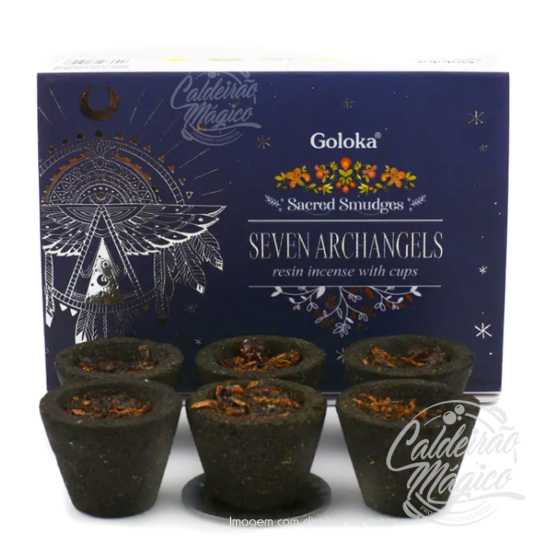 7 Arcanjos - Copinhos de Incenso Goloka