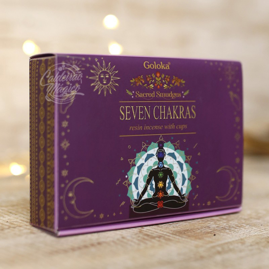 7 Chakras - Copinhos de Incenso Goloka