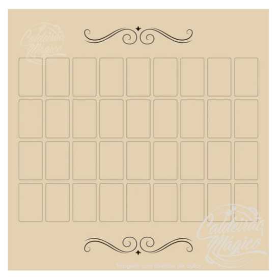 Toalha Grand Tableau Lenormand