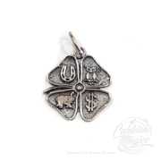 Trevo 4 Folhas em Prata