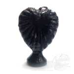 Vela Coração Preto