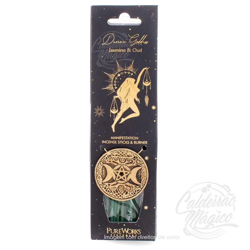 Incenso Esotérico Jasmin e Oud - Deusa Divina Incenso Esotérico Jasmin e Oud - Deusa Divina