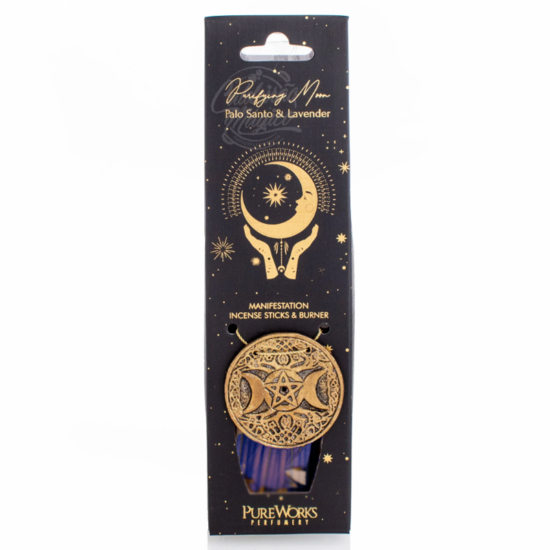 Incenso Esotérico Pau Santo e Lavanda - Lua Purificadora