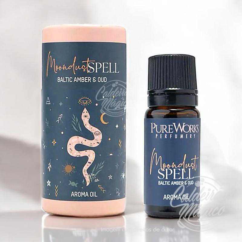 Óleo Óleo Moondust Spell Óleo Aromático Magia Celestial - Feitiço Poeira Lunar