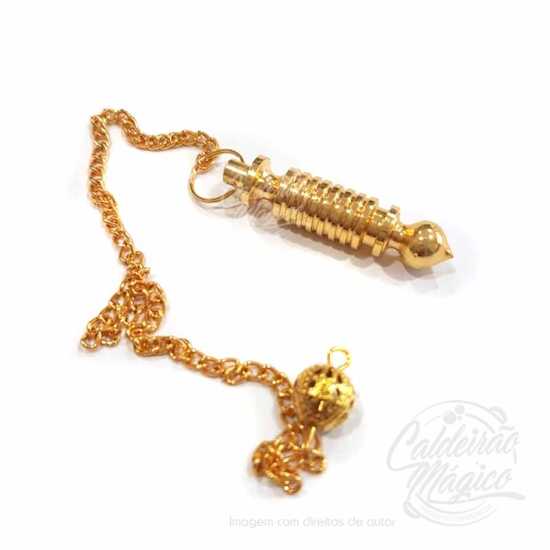 Pêndulo Metal Dourado