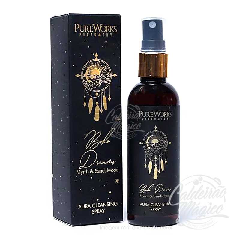 Spray de Limpeza Mirra e Sândalo - Bons Sonhos Spray de Limpeza Mirra e Sândalo - Bons Sonhos