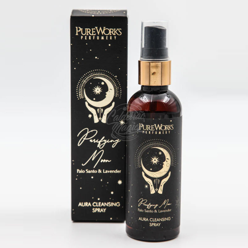 Spray de Limpeza Pau Santo e Lavanda - Lua Purificadora Spray de Limpeza Pau Santo e Lavanda - Lua Purificadora