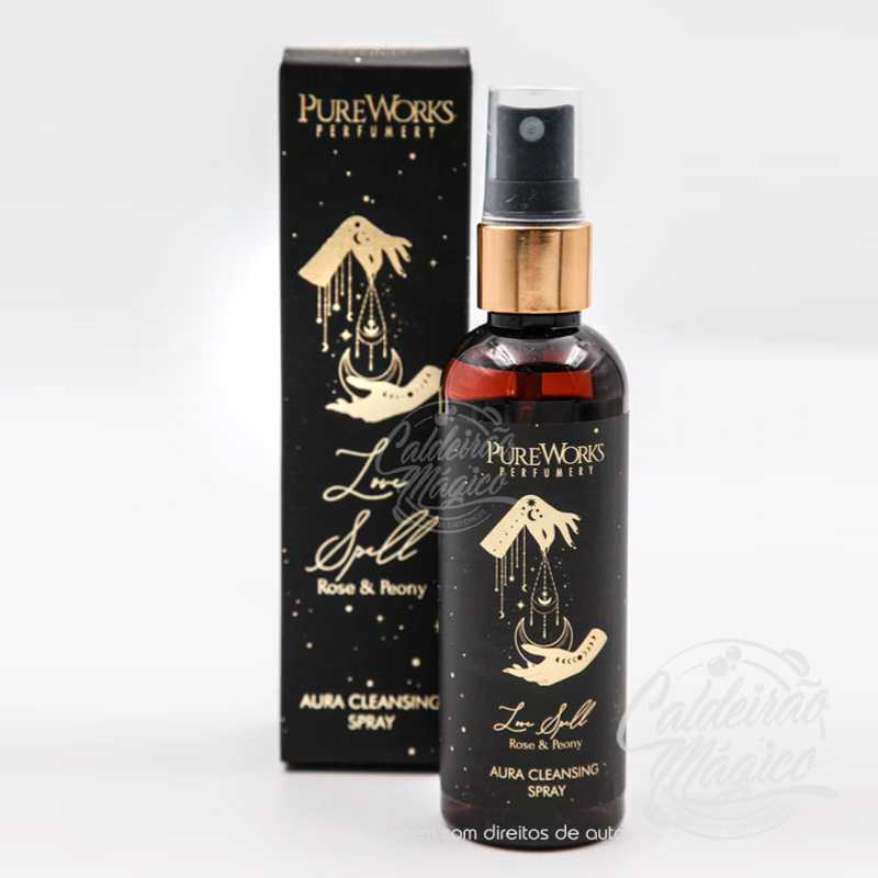 Spray de Limpeza Rosa e Peónia - Feitiço de Amor Spray de Limpeza Rosa e Peónia - Feitiço de Amor