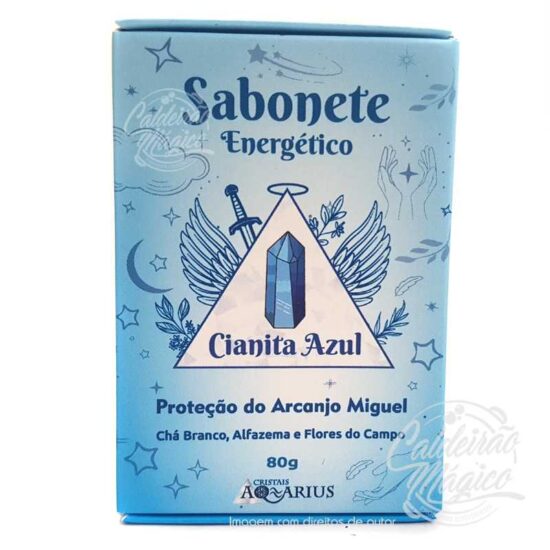 Sabonete Energético Cianita Azul
