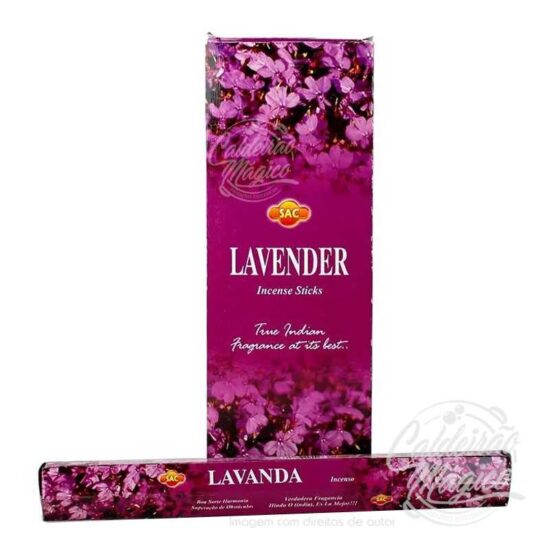 Incenso Lavanda - Hexagonal