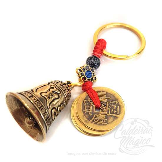 Porta-Chaves Feng Shui com Sino